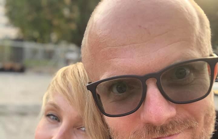 S manželem Jiřím Kounickým. 