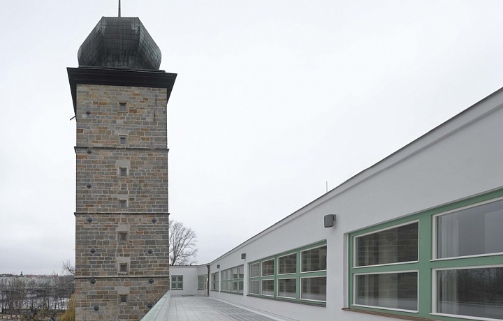 Terasa galerie Mánes