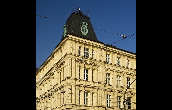 Budova kavárny Slavia