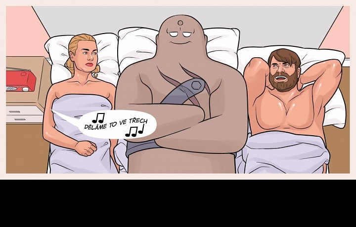 The new part of the comics Supermakléřky "The Jewish City"