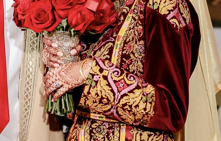 Drahé šperky jsou znakem Palestinské svatby