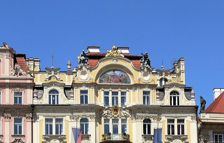 Palác Pražské městské pojišťovny na Staroměstském náměstí, nyní Ministerstvo pro místní rozvoj