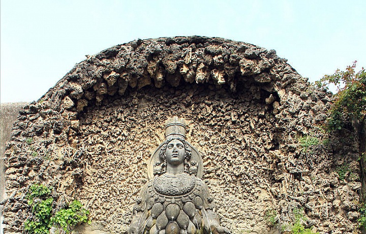 Zahrada v Tivoli v detailu