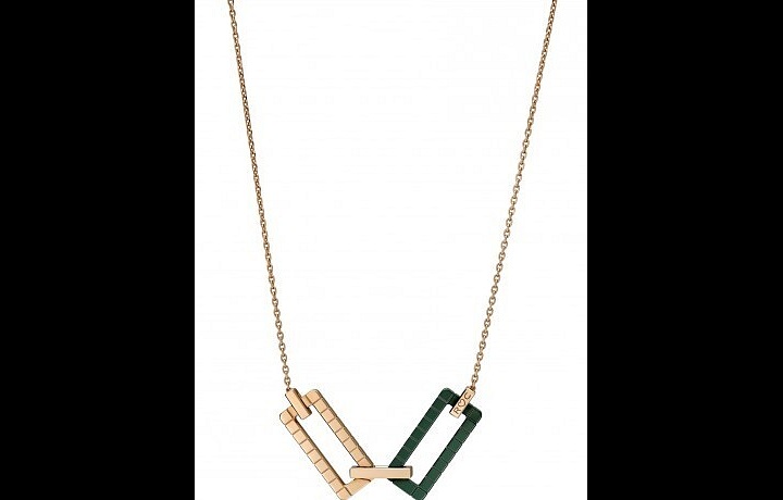 Luxusní náhrdelník z růžového zlata