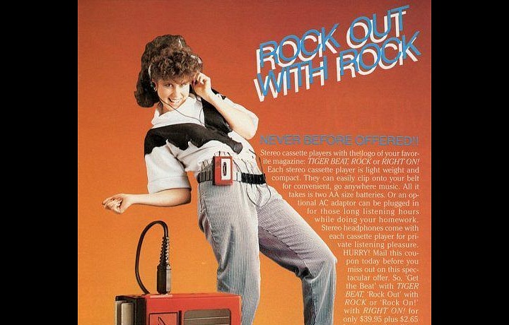 Reklama na legendární walkman