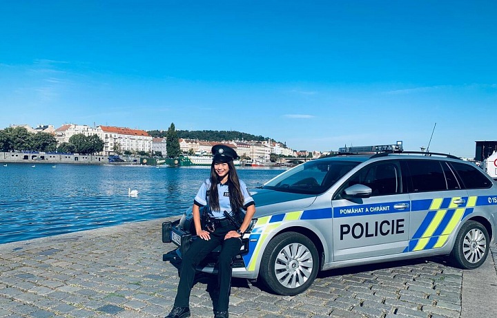 Jana Macháčková je hrdou policistkou