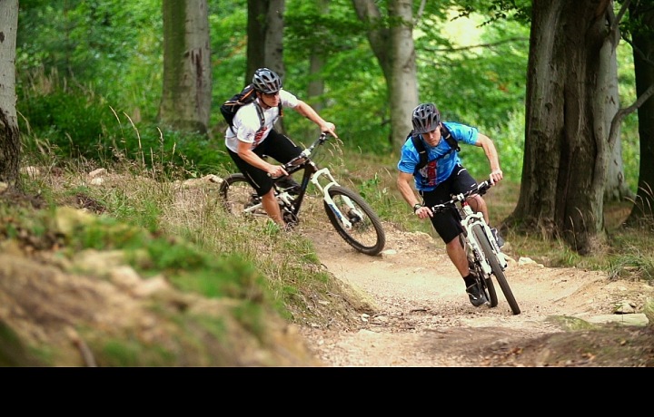 Singletrack pod Smrkem