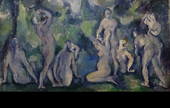 Paul Cézanne, Koupající se ženy, kolem 1895