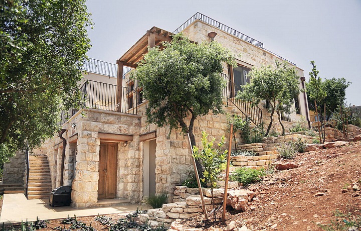 Typický izraelský dům.