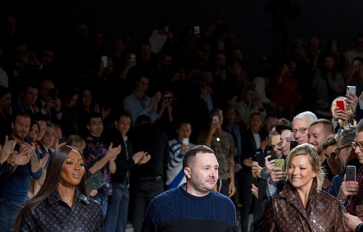 Kim Jones, Kate Moss a Naomi Campbell