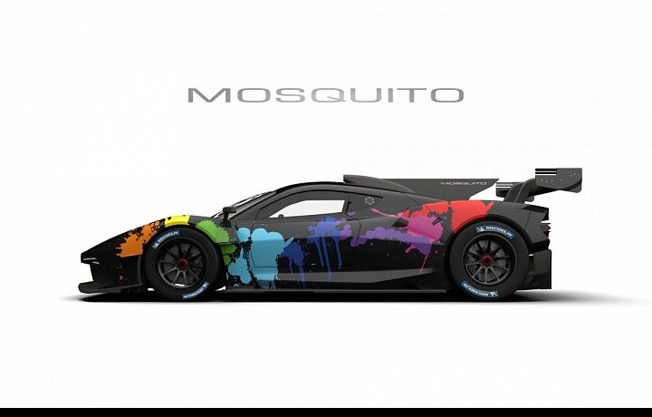 Auto Mosquito z boku
