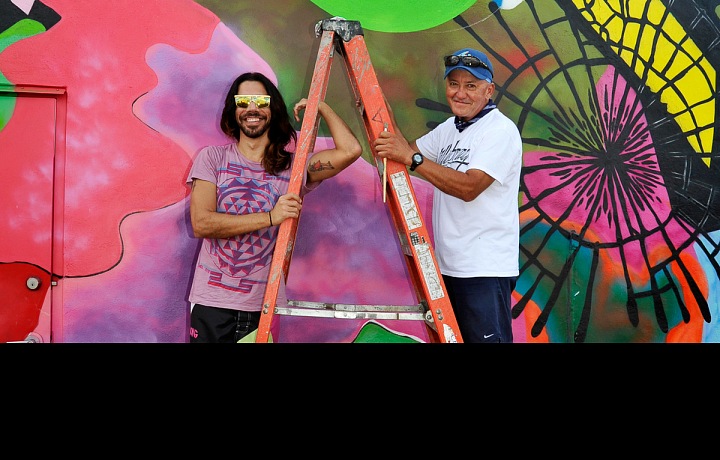 Street artist: Aavaf