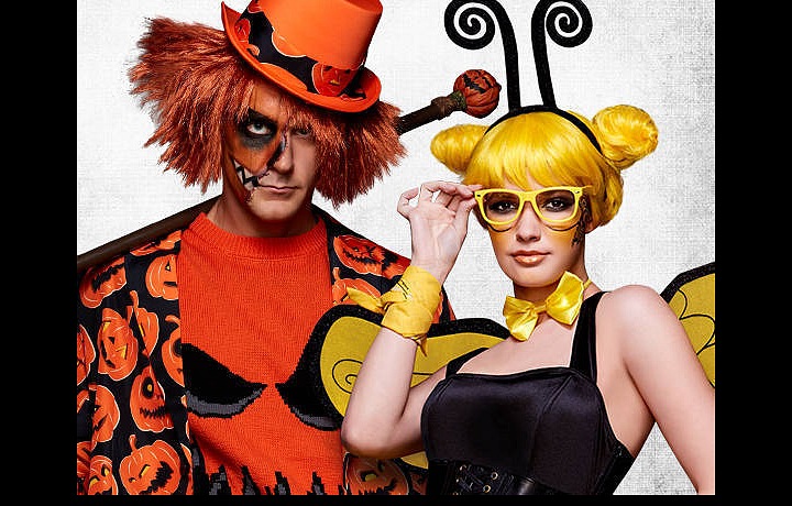 Luxusní halloweenské masky