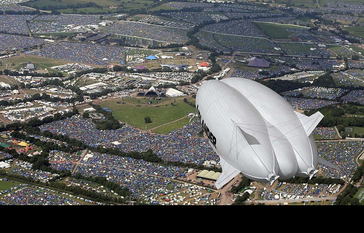Airlander pohled z výšin