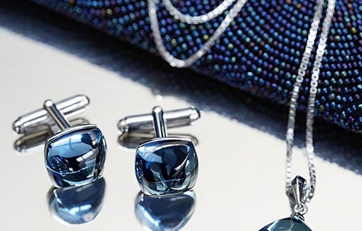 Ambiance - křišťálové šperky v modré
