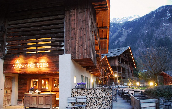 Apartmán hotelu Hameau Albert