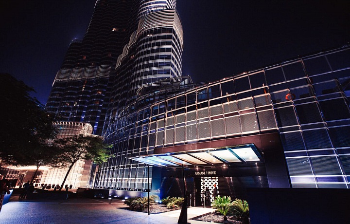 Výhled na Dubai a luxusní vánoční menu v Dubaji