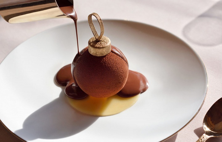 Výhled na Dubai a luxusní vánoční menu v Dubaji