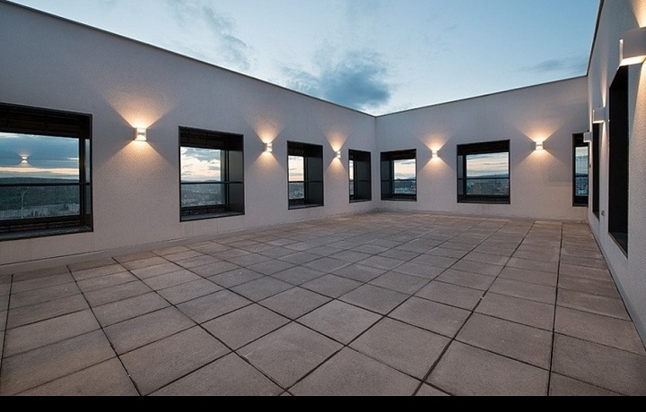 AZ Tower Brno -pohled z terasy