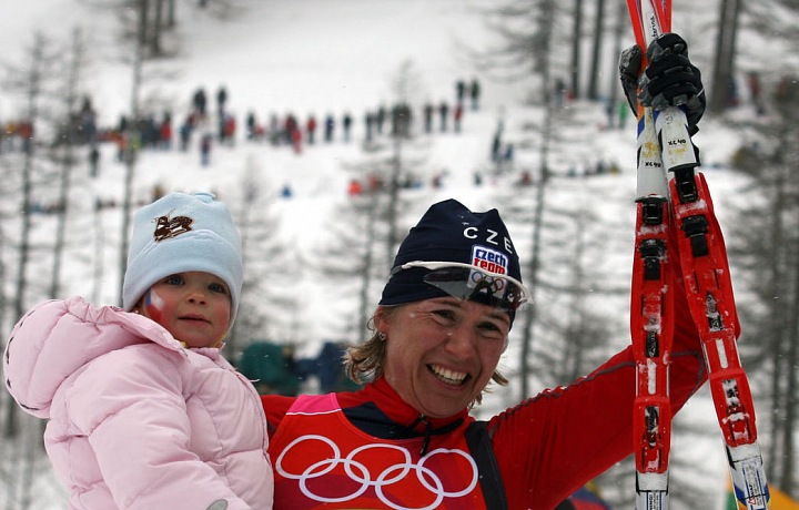 Kateřina Neumannová s dcerou Lucií