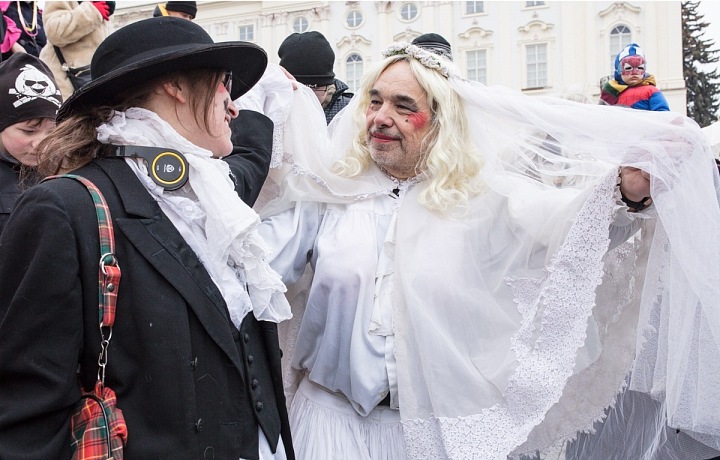 Malostranský masopust, průvod