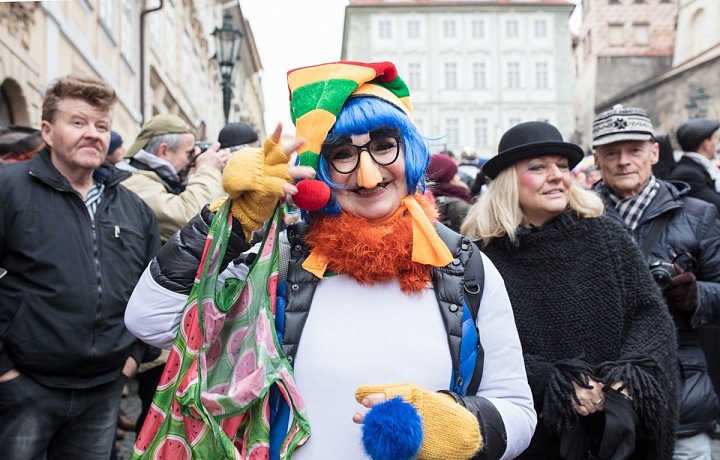 Malostranský masopust, průvod