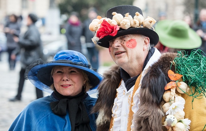 Malostranský masopust, průvod