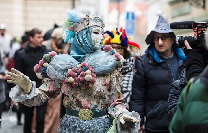 Malostranský masopust, průvod