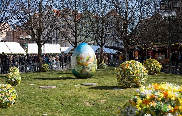 Velikonoční Staroměstské náměstí