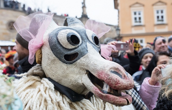 Malostranský masopust, průvod