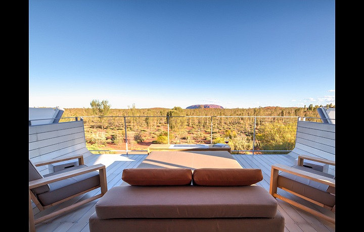 Bezkonkurenční výhledy z luxusního balkónu