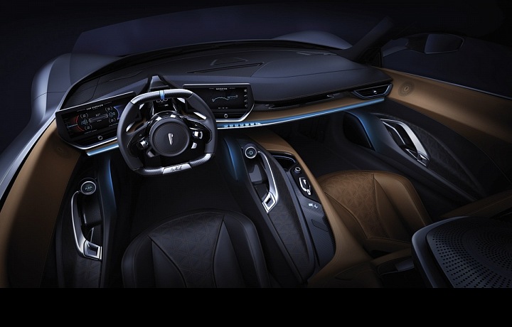 Pininfarina Battista, interiér