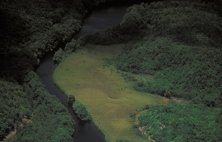 Luxusní pobřeží ostrova