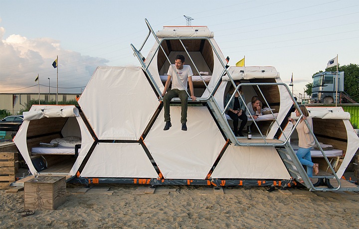 B-and-Bee, ubytovací jednotky 