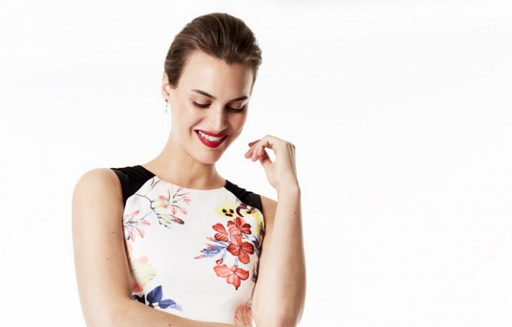 Krásný květinový vzor.