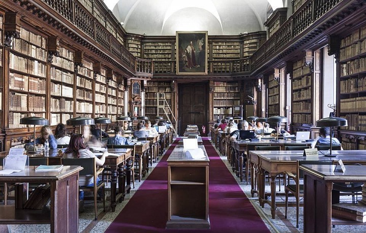 Biblioteda di Brare, Milán