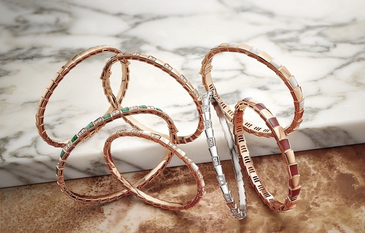 Luxusní šperky Bulgari zdobí drahé kameny