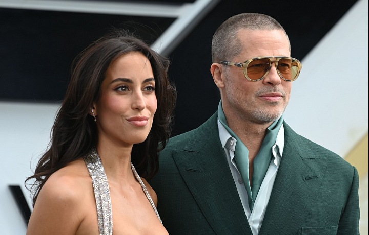 Brad Pitt a Ines de Ramon