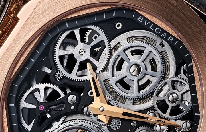 Detail tourbillon