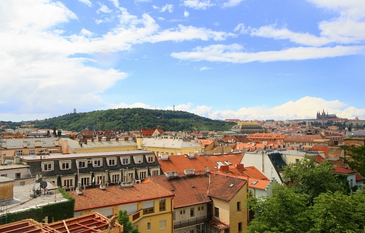 Luxusní byt s výhledem na Pražský hrad