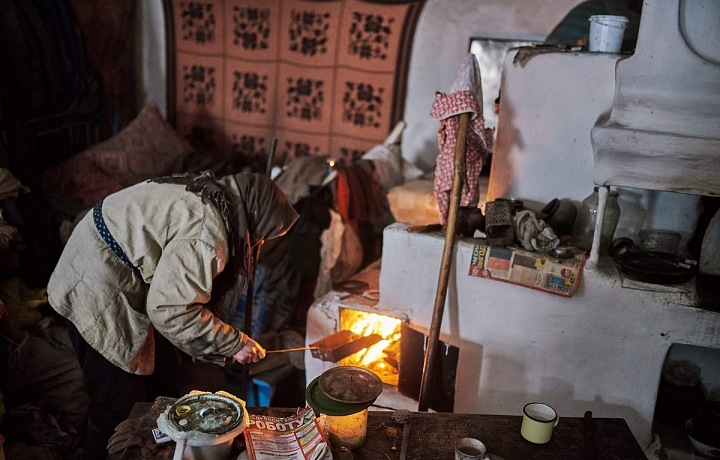 U babiček v Černobylu. 