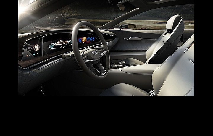 Koncept Cadillac Escala - interiér