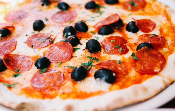 Luxusní italská pizza