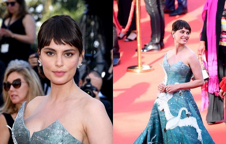 Catrinel Marlon - šaty Gyunel Couture