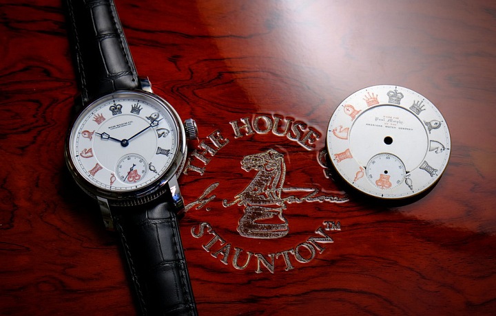 Luxusní "šachové" hodinky