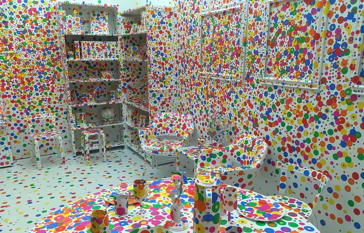 Tečkovaný svět Yayoi Kusamy