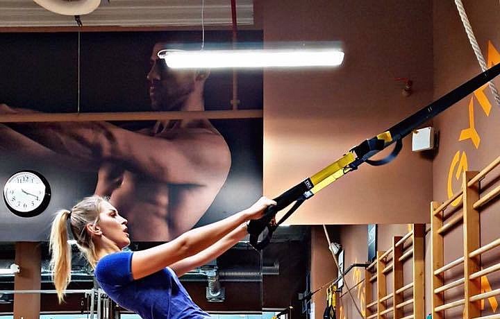 Kráska si udržuje postavu pravidelně. 