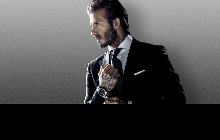 David Beckham as an ambassador of Tudor