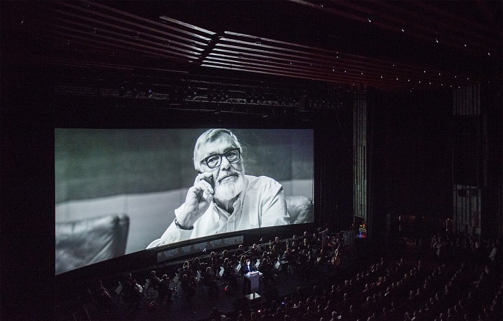 Prezident festivalu Jiří Bartoška 