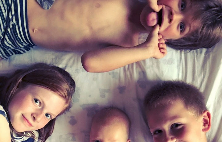 Všechny děti slovenské herečky. 